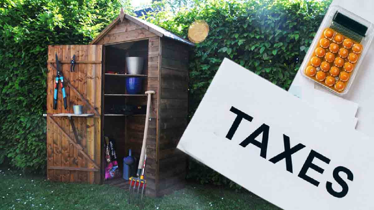 Taxe d’aménagement Vous devez en payer même pour un abri de jardin